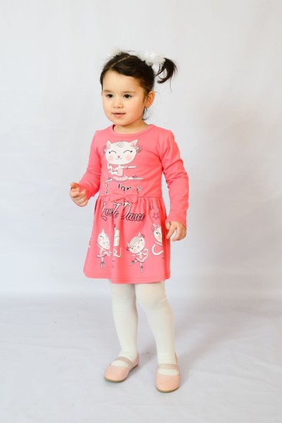 Платье 83008 детское - темно-розовый (НТ)
