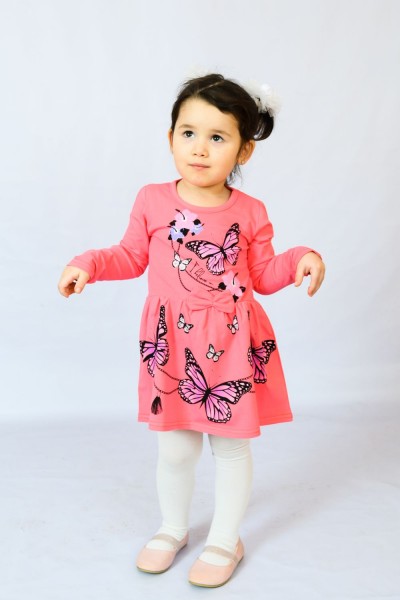 Платья 83006 детское - темно-розовый (НТ)