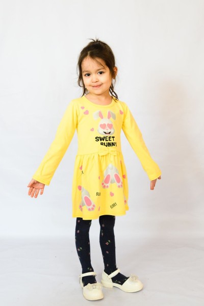 Платье 83005 детское - желтый (НТ)