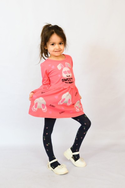 Платье 83005 детское - темно-розовый (НТ)
