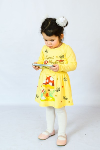 Платье 83004 детское - желтый (НТ)