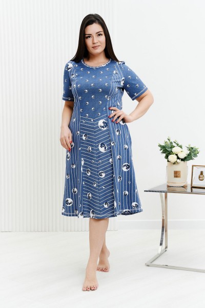 Платье 9141 - джинс (НТ)