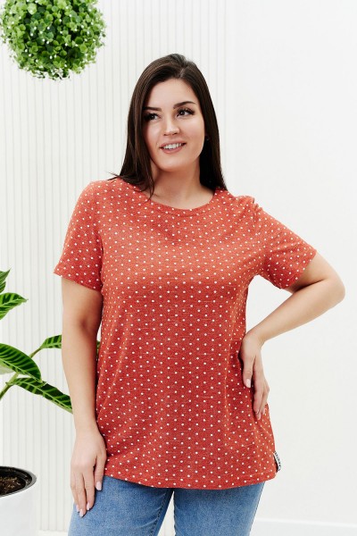 Футболка 9066 - горох (НТ) Футболка 9066 - горох (НТ)