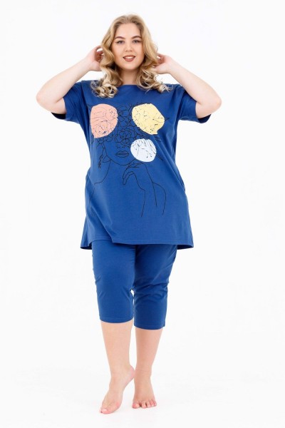 Костюм 46524 - индиго (НТ)