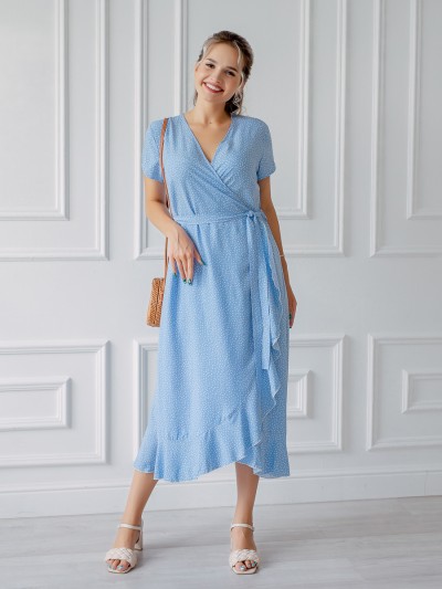 Платье - Шакира голубой (БТ)