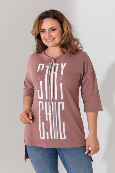 Туника 50541 - лиловый (НТ)