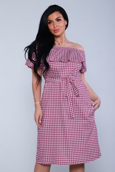 Платье 71064 - малиновый (НТ)