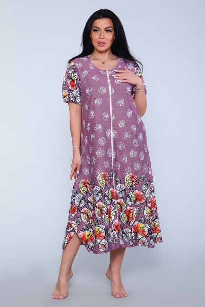 Халат 27102 - сиреневый (НТ)