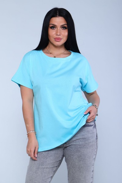 Футболка 19511 - голубой (НТ) Футболка 19511 - голубой (НТ)
