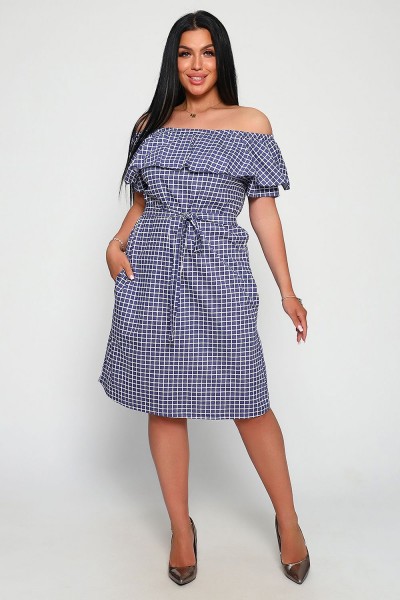 Платье 71064 - синий (НТ)