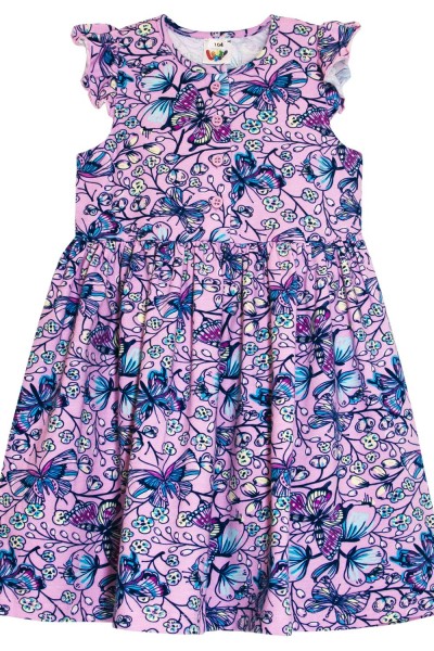 Платье для девочки 81186 - бабочки (НТ)