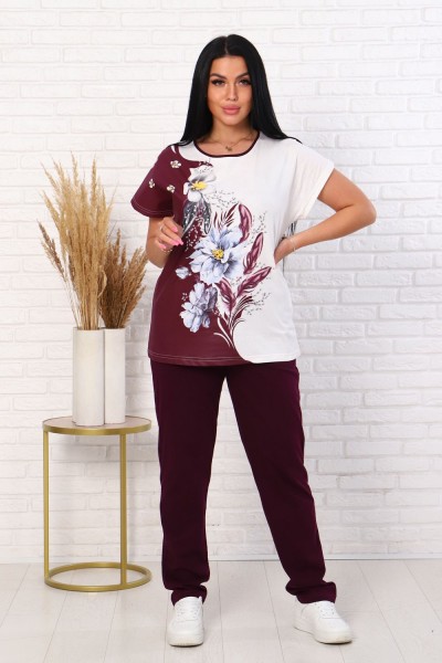 Костюм 65002 - бордовый (НТ) Костюм 65002 - бордовый (НТ)