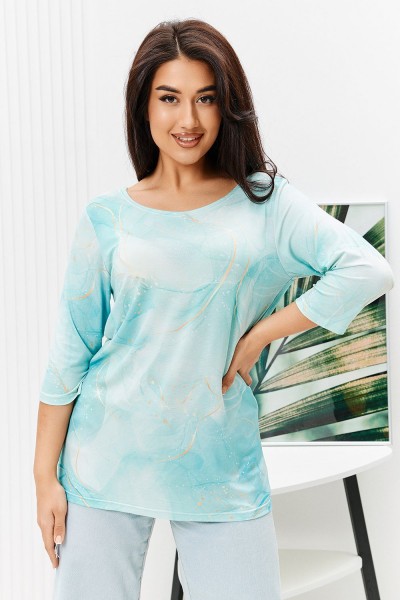 Туника 6776 - голубой (НТ)