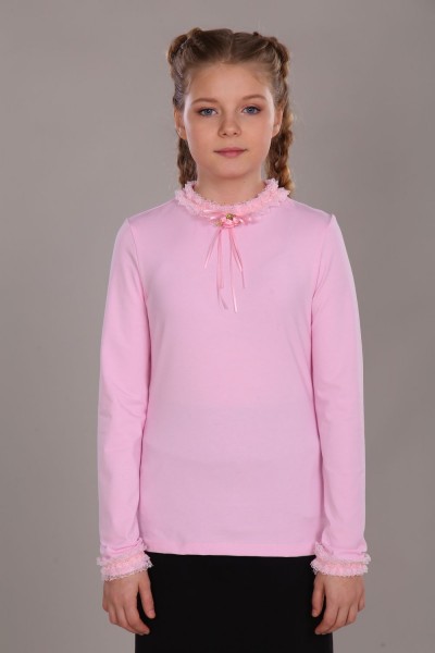 Блузка для девочки Ариэль Арт. 13265 - светло-розовый (НТ)