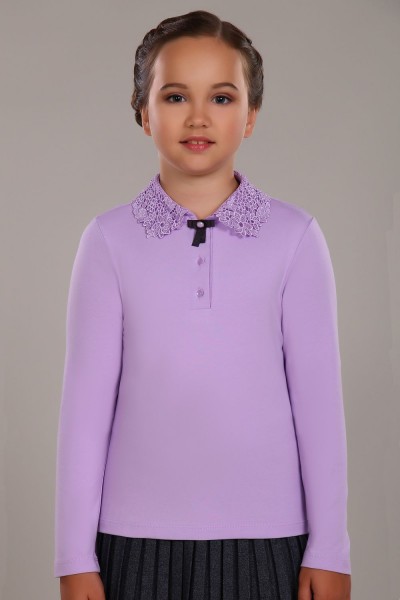Блузка для девочки Рианна Арт.13180 - светло-сиреневый (НТ)