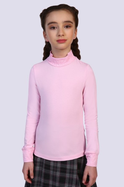 Блузка для девочки Дженифер арт. 13119 - светло-розовый (НТ)