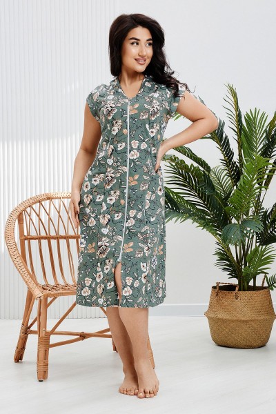 Халат 6775 - зеленый (НТ) Халат 6775 - зеленый (НТ)