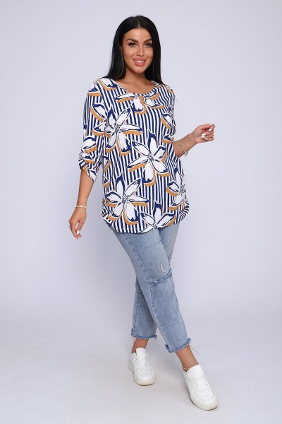 Туника 71074 - синий (НТ)