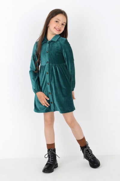 Платье для девочки  Элли 1 зеленый (ВИТ)