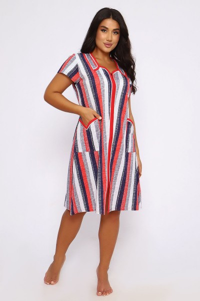 Халат 39026 - красный (НТ) Халат 39026 - красный (НТ)