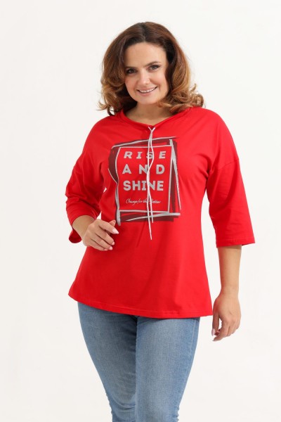 Футболка 50556 - красный (НТ) Футболка 50556 - красный (НТ)