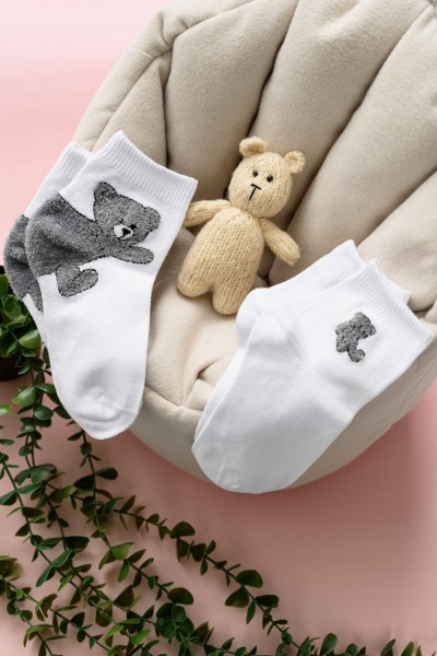 Носки Тедди детские 2 пары - серый (НТ)
