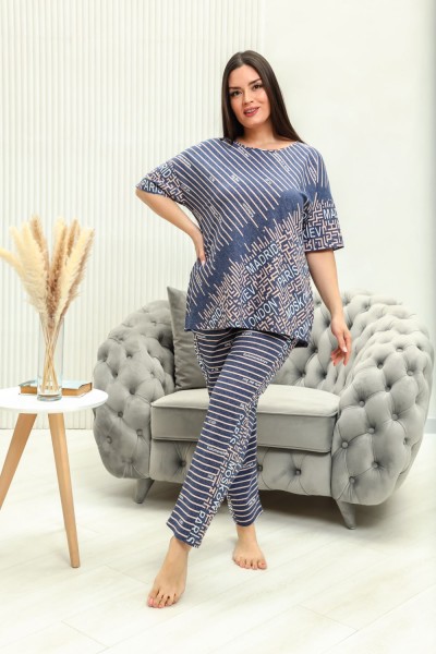 Костюм женский 8423 - купон-полоса (НТ) Костюм женский 8423 - купон-полоса (НТ)