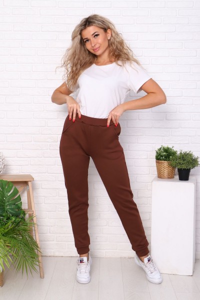 Брюки 56620 - коричневый (НТ)