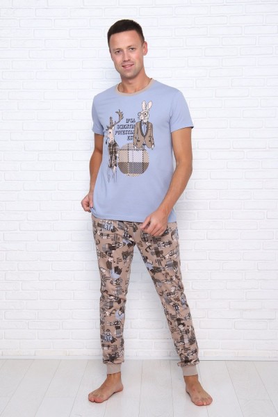 Пижама 57137 - темно-бежевый (НТ) Пижама 57137 - темно-бежевый (НТ)