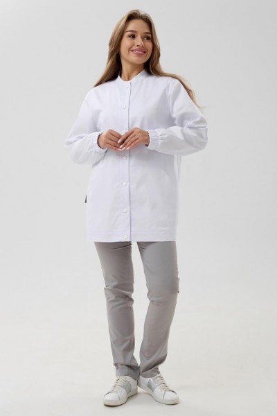 Куртка медицинская - женская 219 белый Сатори (СтБ)  