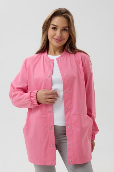 Куртка медицинская - женская 219 розовый Сатори (СтБ)  
