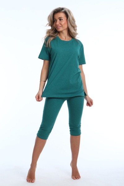 Комплект с бриджами Шарм 29 - зеленый (НТ)