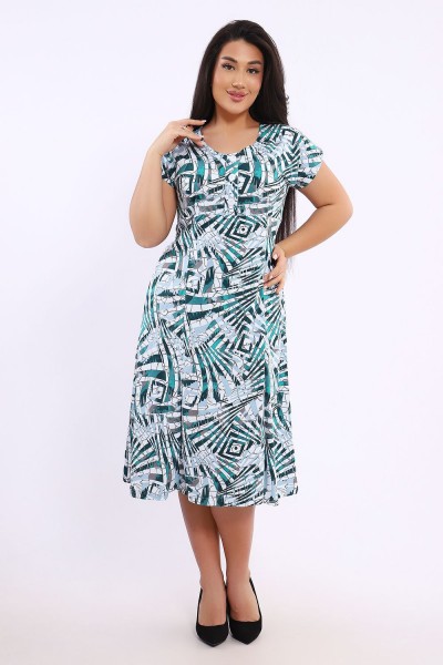 Платье 020 - зеленый (НТ)