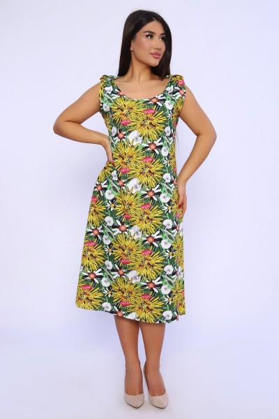 Платье 019 - желтый (НТ)