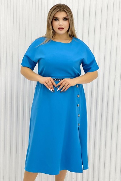 Платье 52319 - голубой (НТ)
