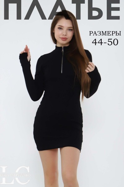 Платье 86088 - черный (НТ)