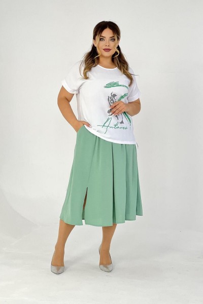 Костюм 52323 - мятный (НТ) Костюм 52323 - мятный (НТ)