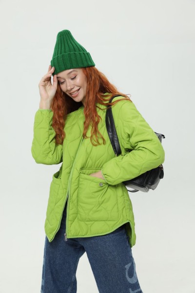 Куртка 28036 - зеленый (НТ)