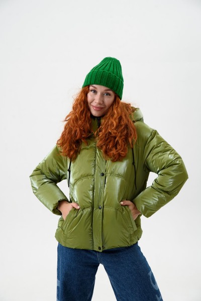 Куртка 28035 - зеленый (НТ)