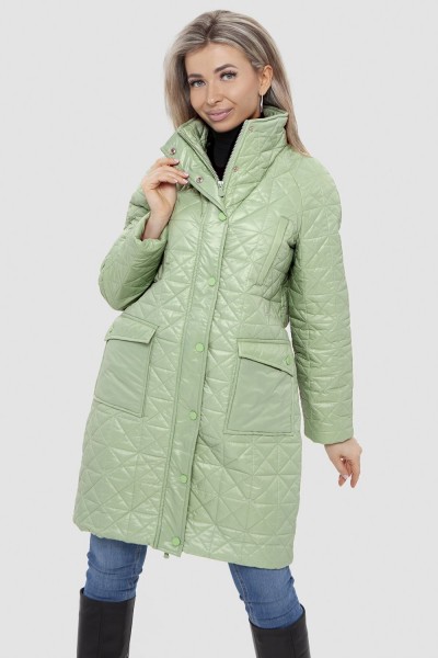 Пальто 28043 - светло-зеленый (НТ)