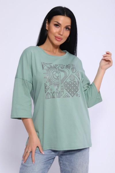 Туника 80030 - фисташка (НТ)