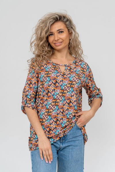 Туника 36750 - оранжевый (НТ)