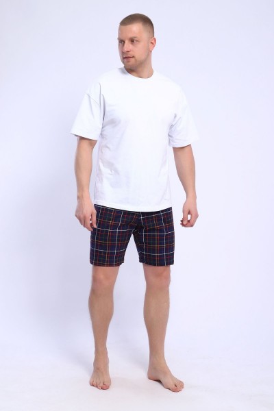 Шорты 36745 - клетка (НТ)