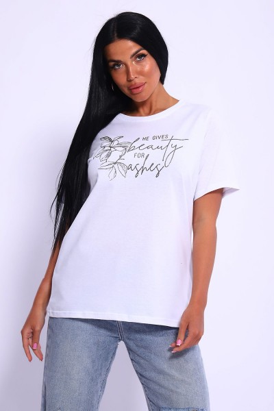 Футболка 80032 - белый (НТ) Футболка 80032 - белый (НТ)