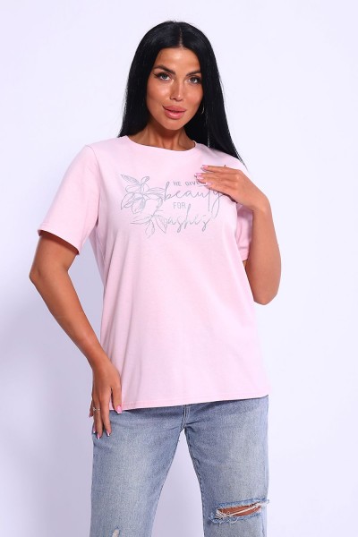 Футболка 80032 - розовый (НТ) Футболка 80032 - розовый (НТ)