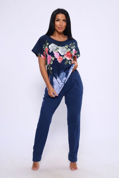 Костюм 65072 - синий (НТ) Костюм 65072 - синий (НТ)