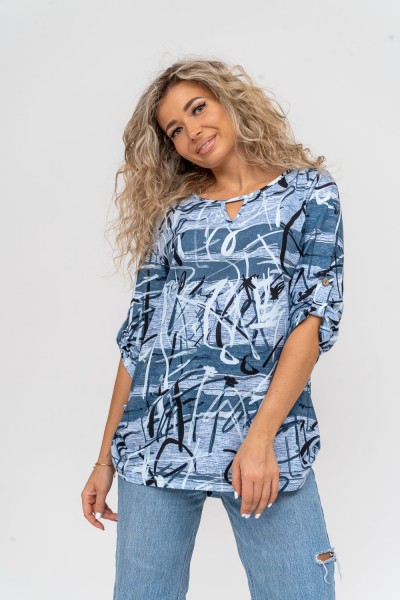 Туника 36783 - серый (НТ)