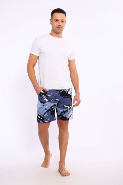 Шорты 36746 - серо-голубой (НТ)